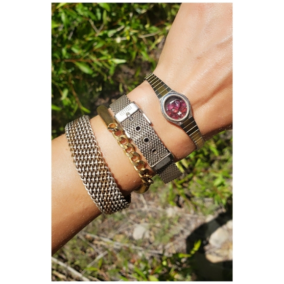 garnet🍓sapphire bracelet KAMELEON🦎KREATION - Picture 8 of 8